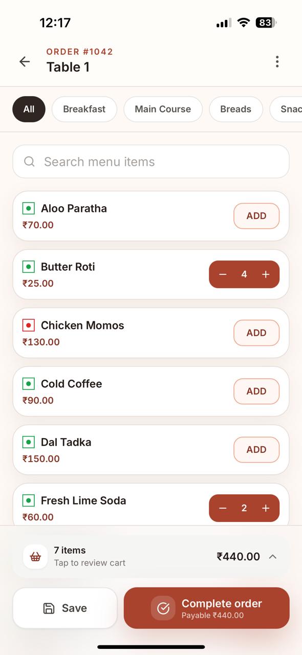 SpoonCub order editor